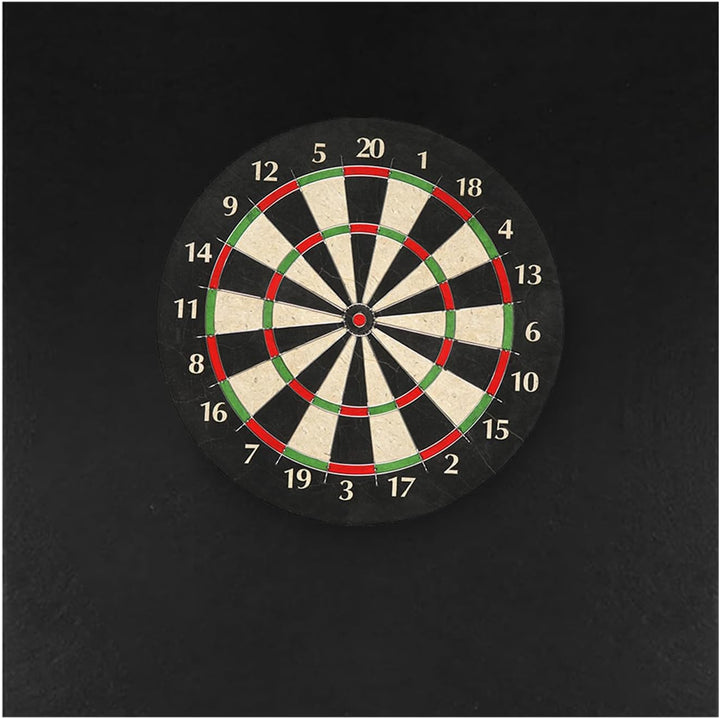 Dartboard Wandschutz - Dartboard Zubehör | Robuste Schwarz Abnehmbare Matte Für Spielzimmer Garage K