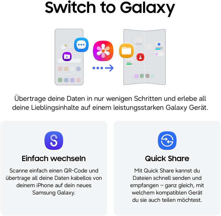Samsung Galaxy Z Fold8 Ultra Smartphone, 512 GB Speicher, Graphite | Android AI Handy, Produktives M