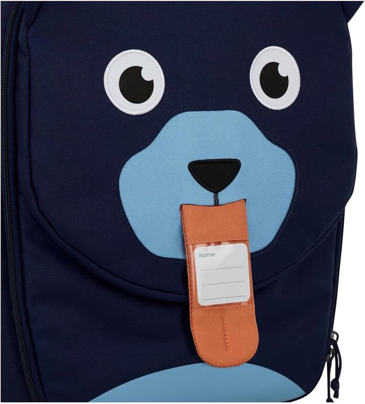 Affenzahn Kinderkoffer fürs Handgepäck, Kindertrolley zum Reisen Bär - Dunkelblau Einheitsgrösse, Bä