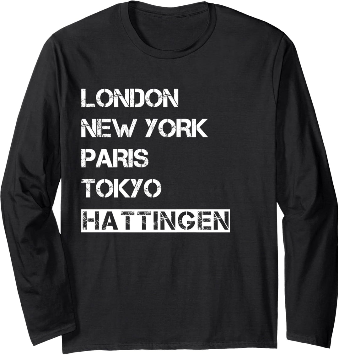 Meine Stadt! Geburtsort & Heimatliebe Hattingen Langarmshirt
