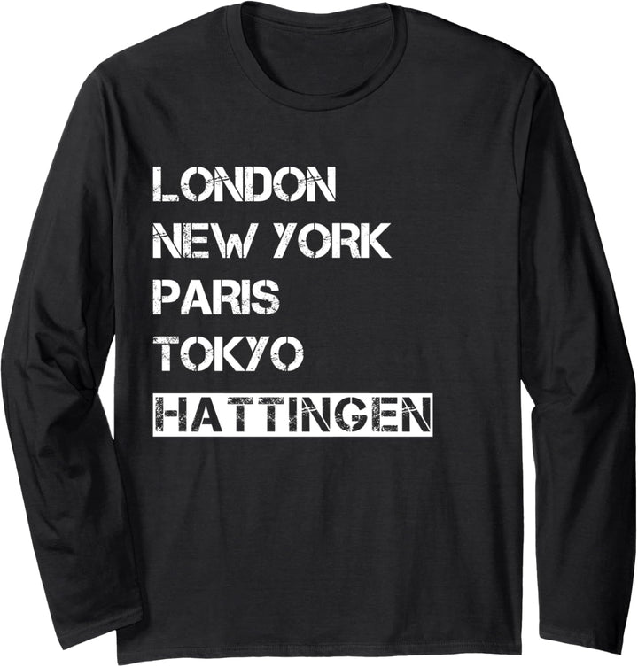 Meine Stadt! Geburtsort & Heimatliebe Hattingen Langarmshirt