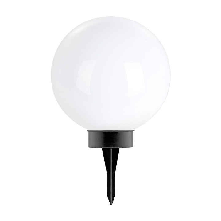 EGLO LED Solar Kugel Puglia, Gartenlampe mit Erdspiess, Solarlampe für aussen, Outdoor Lampe Garten