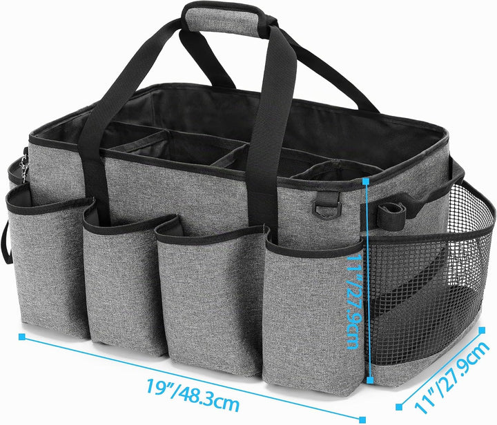 HODRANT Extra Grosser Reinigungs Caddy Organisator, mit Stabilem Pad &amp; Griffen, Reinigungs Aufbewahr