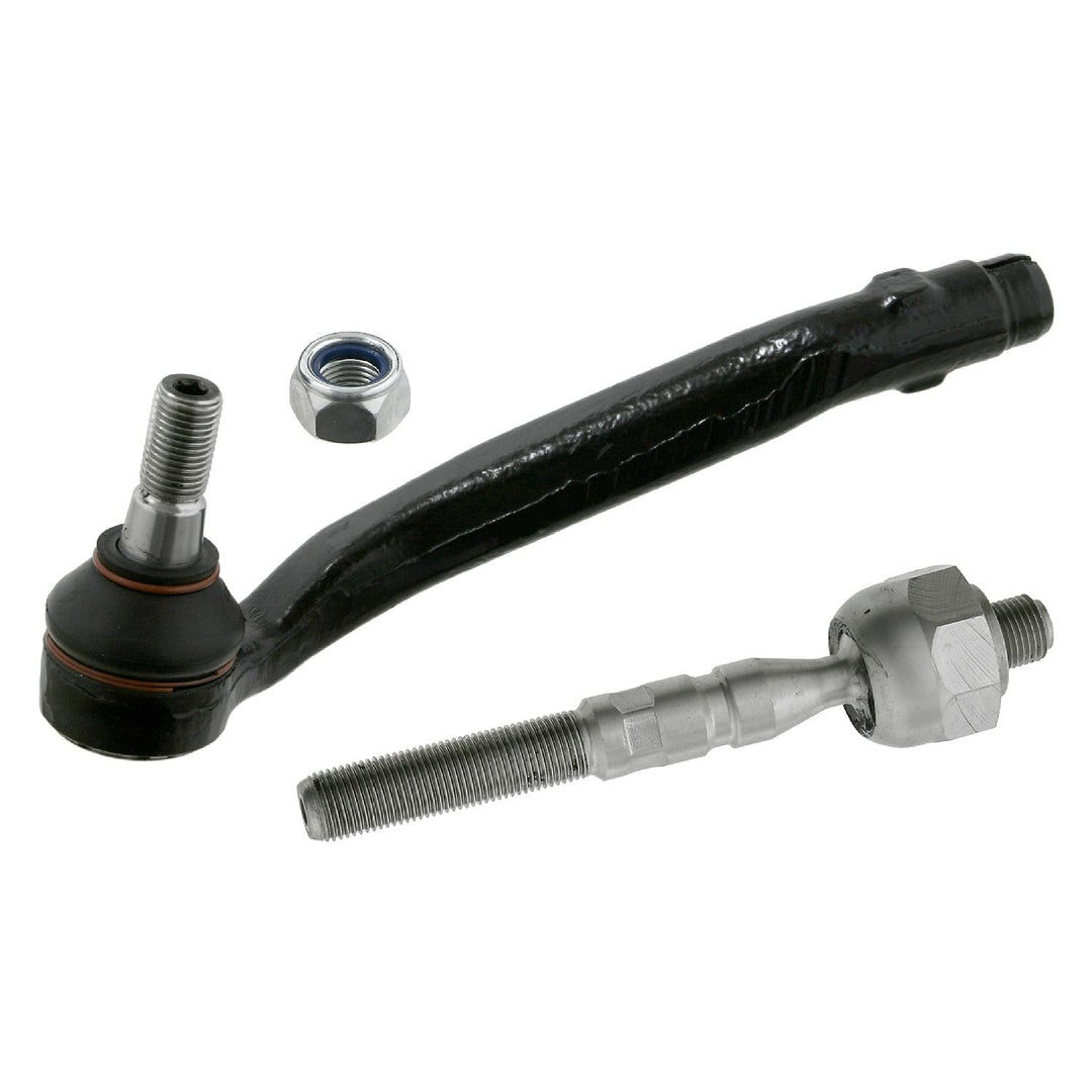 febi bilstein 26629 Spurstange mit Endstück und Sicherungsmutter , 1 Stück Vorderachse links, Vorder