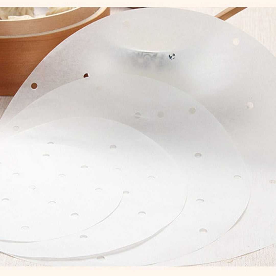 250 Stück Dim Sum Papier als Unterlage für Bambusdämpfer, Heissluftfritteuse, Dampfgarer Airfryer Li