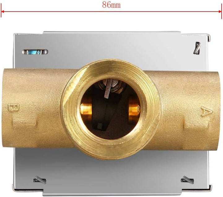 Motorisiertes Ventil 3 Wege Zonenventil 3/4 Zoll DN20 5 Drähte mit Endschalter 220VAC Normalerweise