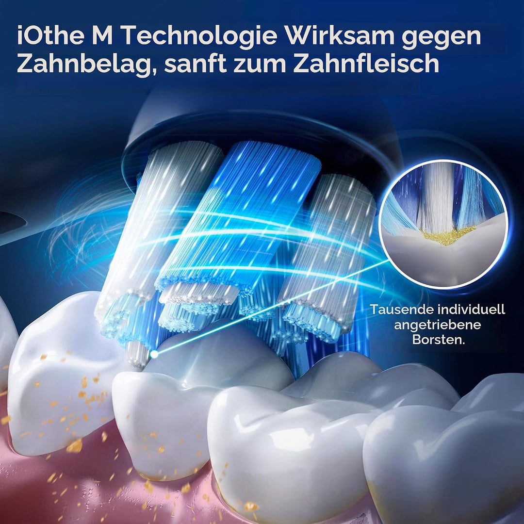 Oral-B iO 6N Elektrische Zahnbürste, Weiss, Reiseetui