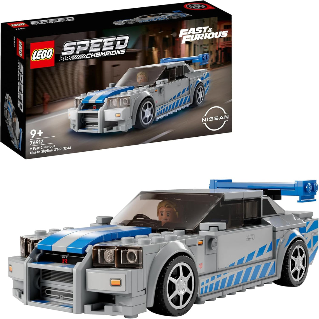 LEGO 10311 Icons Orchidee, Künstliche Pflanzen Set mit Blumen & 76917 Speed Champions 2 Fast 2 Furio