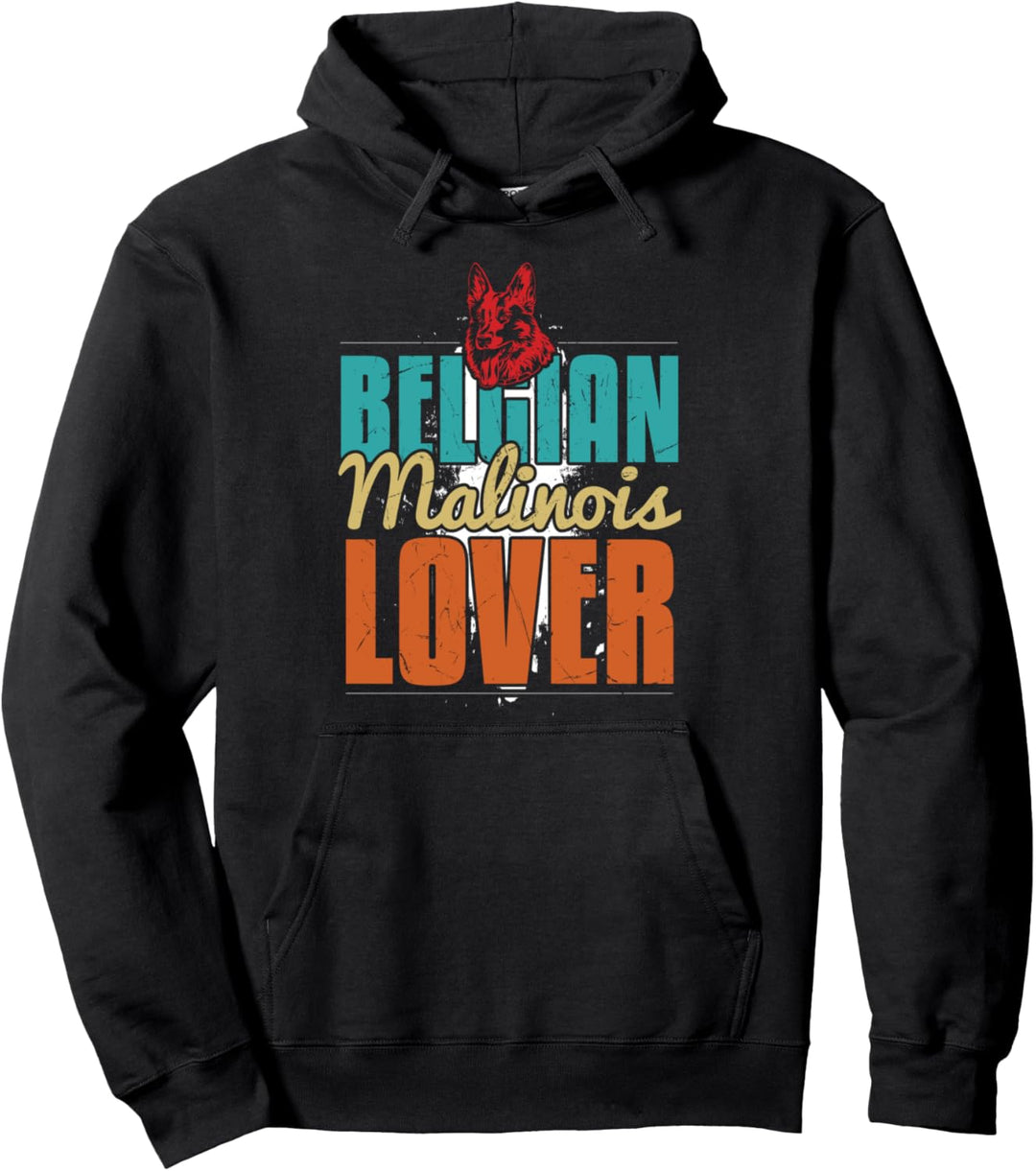 Belgian Malinois Lover, Belgian Malinois Dog Pullover Hoodie