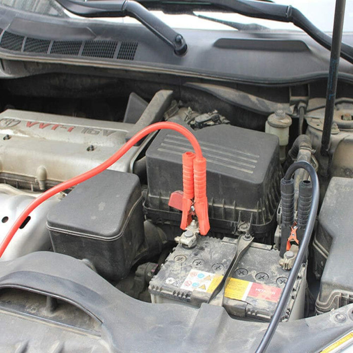 HENGMEI Starthilfekabel Überbrückungskabel 12V/24V Starterkabel mit Überspannungsschutz für Auto, LK
