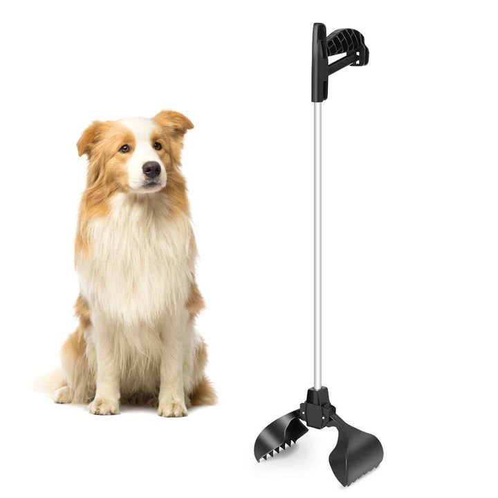 Greensen Hundekotschaufel Tragbare Hundekotgreifer mit Langem Griff Hochdruck Feder Hundekot Schaufe