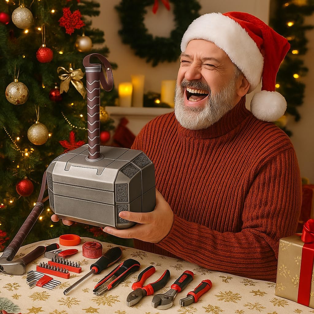 Hammer-Werkzeug-Set, tägliche Reparatur gefüllter Haushalt, Werkzeugkoffer, Zange, DIY-Reparatur-Kit