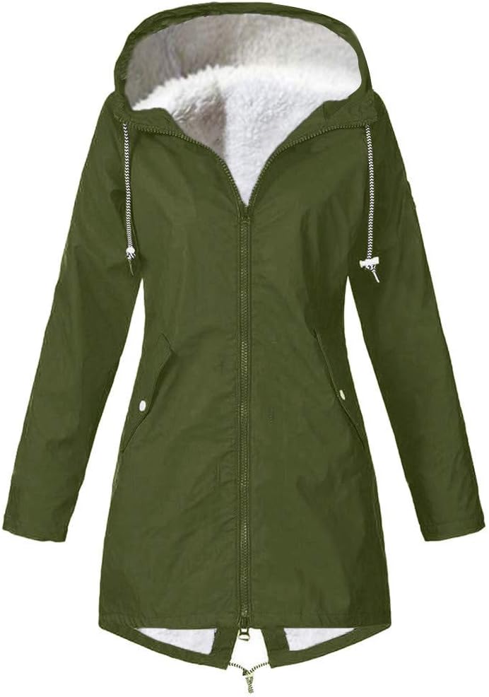 C'est TT Damen Regenjacke Regenjacke Wasserdicht Herbst Übergangsjacke Jacken Damen Windjacke Frauen