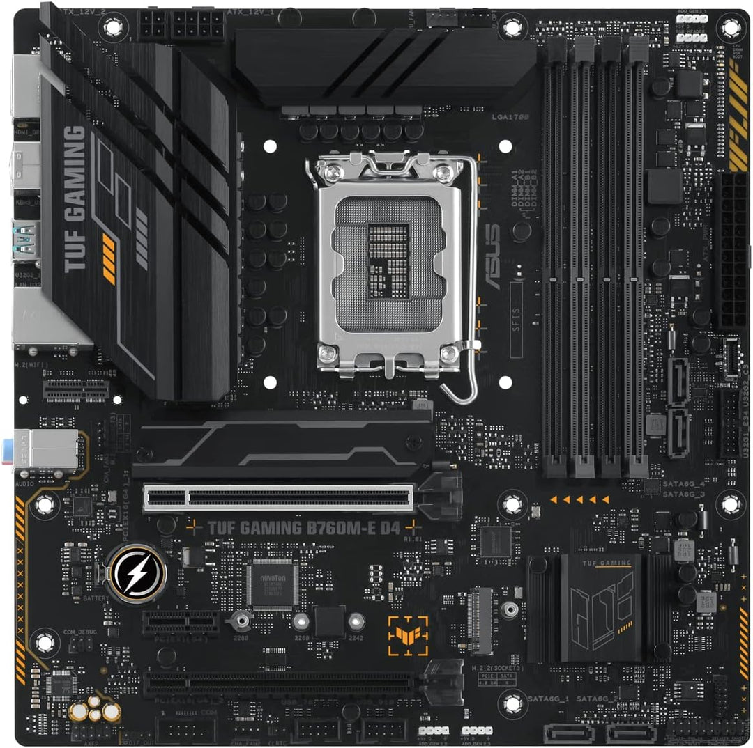 ASUS MB Intel 1700 TUF Gaming B760M-E D4