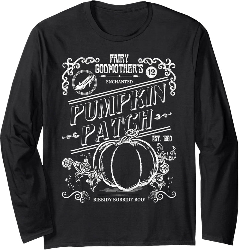 Disney Cinderella Halloween Pumpkin Patch Langarmshirt