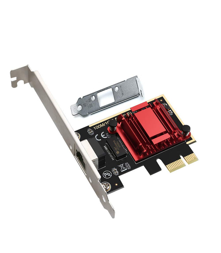 2.5GBase-T PCIe Netzwerk Adapter RTL8125B 2500/1000Mbps PCI Express Gigabit Ethernet Karte RJ45 LAN