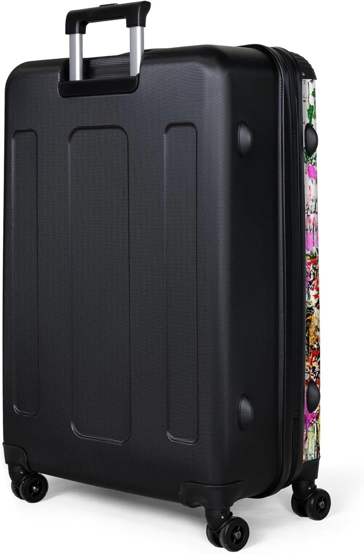 Koffer XL Gross 77x51.5x28 cm Reisekoffer mit Rollen Leicht Trolley grosser Hartschalenkoffer Rollko