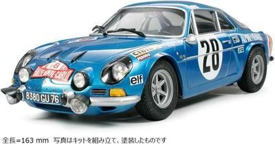 TAMIYA 300024278 Renault 300024278-1:24 Alpine A110 ´71 Monte Carlo,originalgetreue Nachbildung, Pla