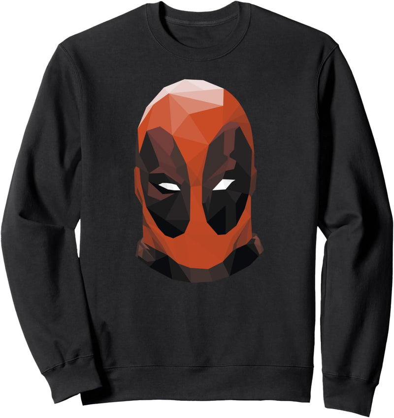 Marvel Geometric Deadpool Mask Sweatshirt