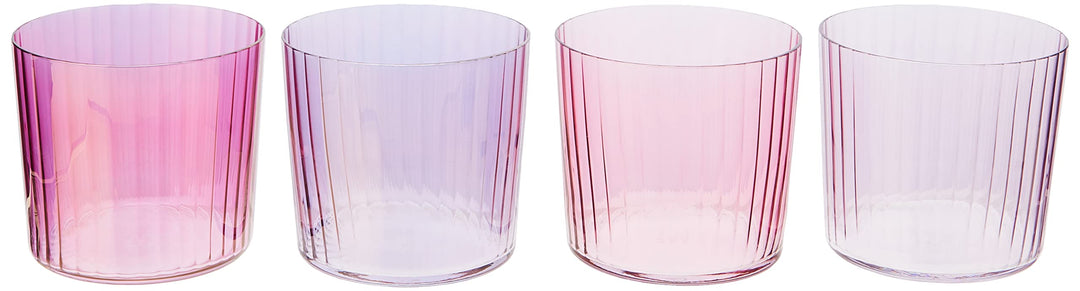 LSA Gems Gobelet 310ml Granat Sortiert x 4 310ml Rosa, 310ml Rosa