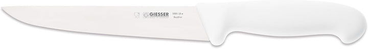 Fleischermesser Set 3-tlg. – Profi Metzgermesser-Satz (Schlachtmesser 24 cm, Ausbeinmesser 13 cm, St