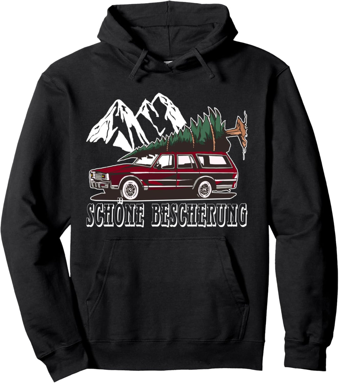 Ugly Christmas,Weihnachten Schöne Bescherung,Tannenbaum Pullover Hoodie