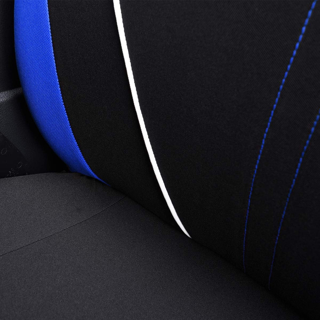 Flying Banner Universal atmungsaktive Netzstoff-Autositzbezüge, komplettes Set Airbag-kompatible Kis