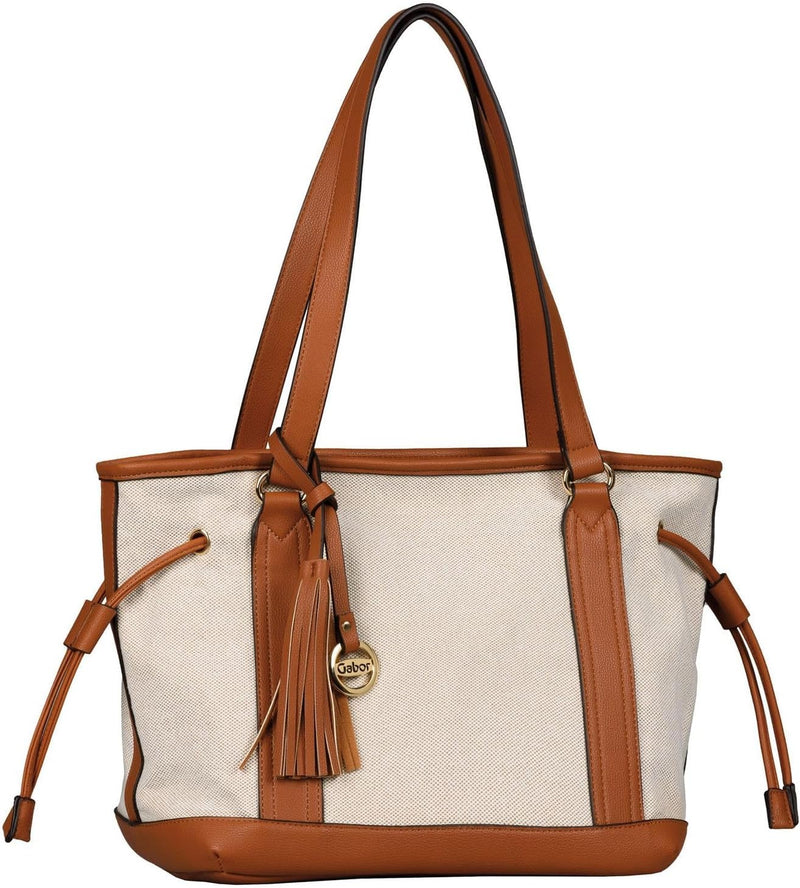 Gabor bags GRANADA summer Damen Shopper M, mixed cognac, 30x19x28,5