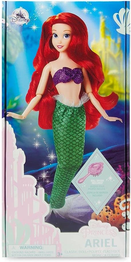 Disney Ariel Classic Doll – The Little Mermaid – 11 ½ Inches Klassiker, Klassiker