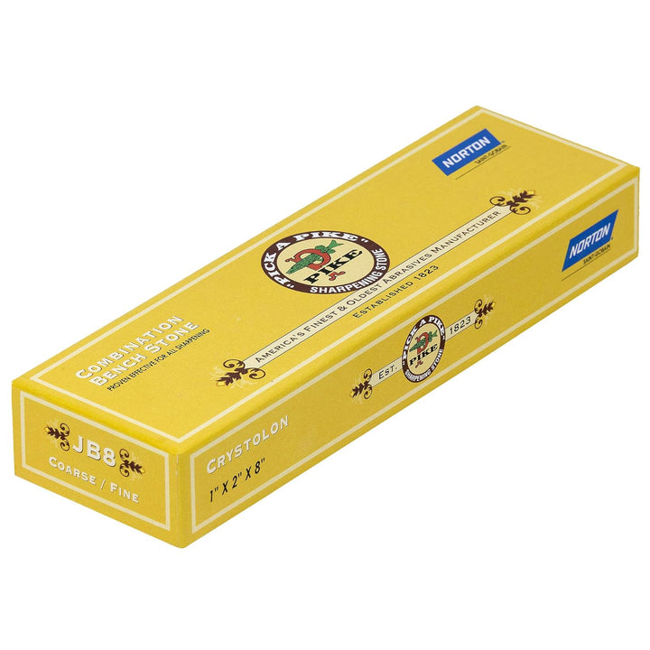 NORTON Crystolon Kombinations-Ölstein/Schleifstein/Wetzstein | 203 x 51 x 25 mm | Körnung: Grob (80)