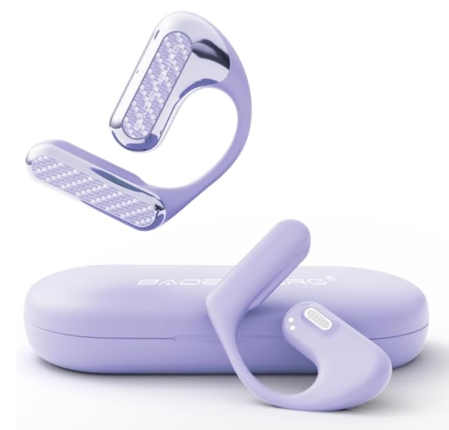 EarStereo 01 Open Ear Kabellose Kopfhörer, Bluetooth Earbuds, 60h Spielzeit, 15.4mm Bio-Fiber Treibe