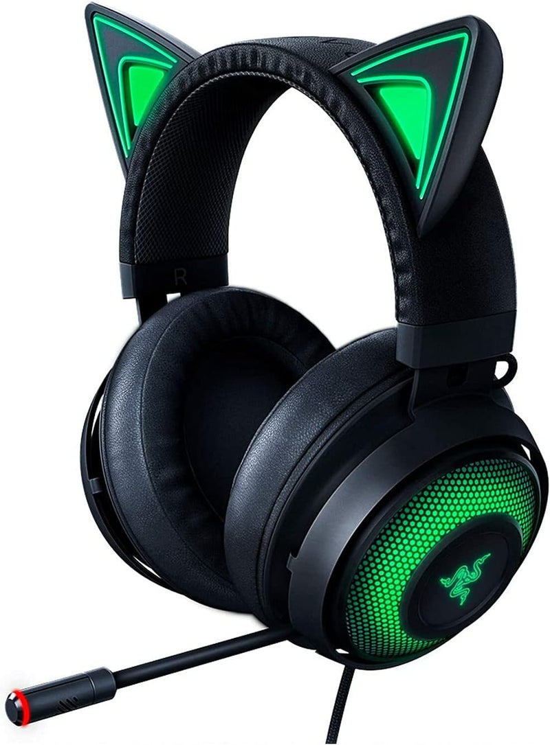 Razer Kraken Kitty - USB PC-Gaming Headset mit THX Surround Sound - Chroma RGB Ohren-Beleuchtung (ei