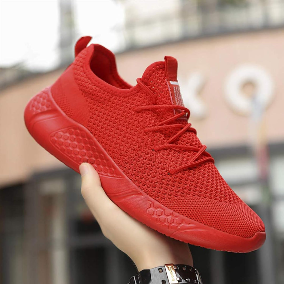 BUBUDENG Herren Schuhe Sneakers Laufschuhe Sportschuhe Strassenlaufschuhe Turnschuhe Outdoor Leichtg