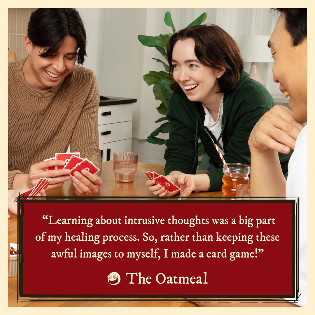 Exploding Kittens Horrible Therapist: Extra Horrible Edition by 3-8 Players - Ages 17+ - 15 Minutes