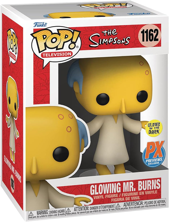 Funko POP Simpsons Alien Mr Burns Glow In The Dark Figure Standard, 9 centimeters