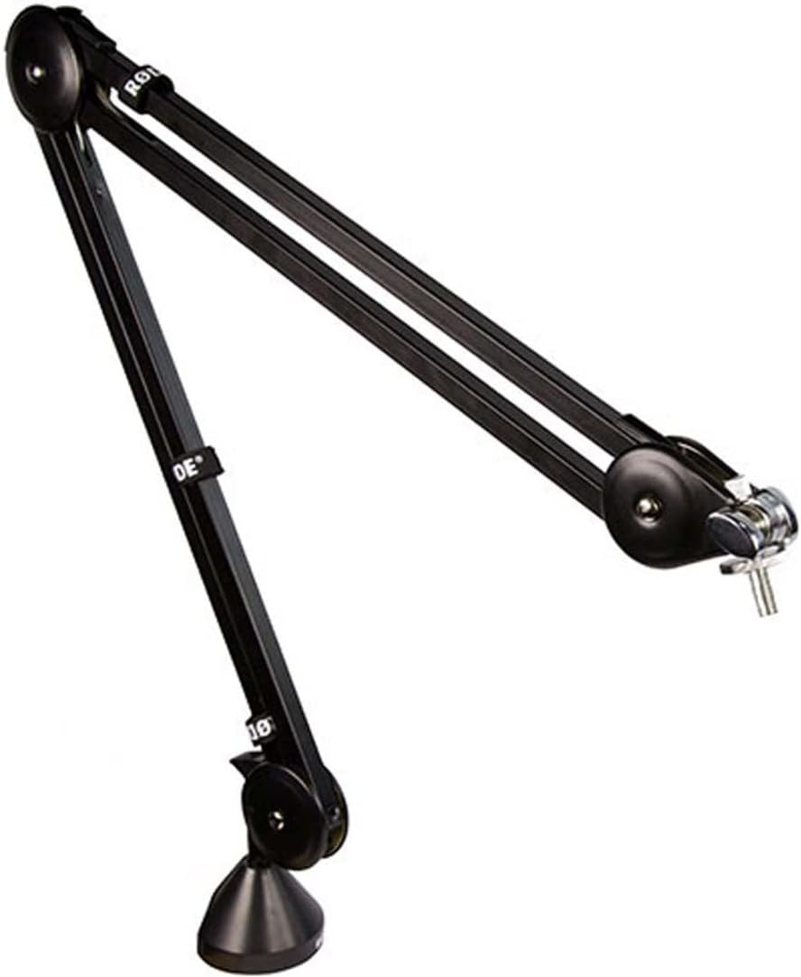 Rode Podmic USB XLR Mikrofon + PSA-1 Gelenkarm-Stativ + keepdrum XLR Kabel Podmic USB + PSA1 + XLR,