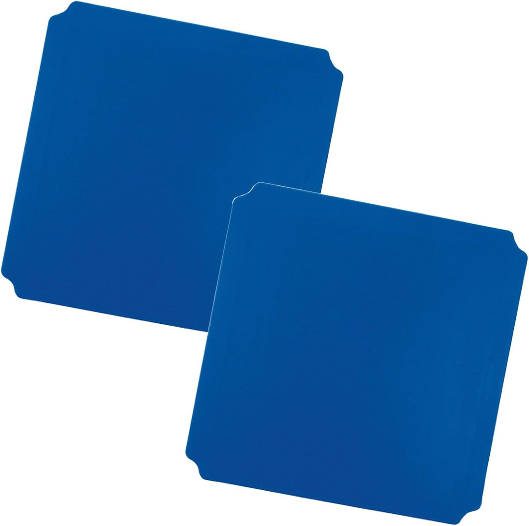 move and stic 2er Set Platte blau 40x40 cm