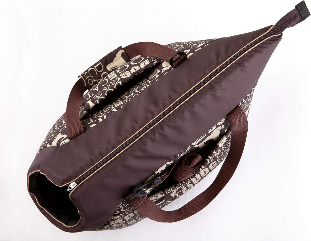 Hundetasche Tragetasche für kleinen und mittleren Hund, Welpen, Katze für Spaziergang - Grösse S 20