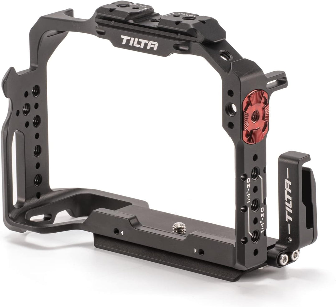 Tilta Full Camera Cage Kompatibel mit Lumix S5 II/S5 IIX/G9 II mit HDMI USB-C Kabelklemme - Schwarz