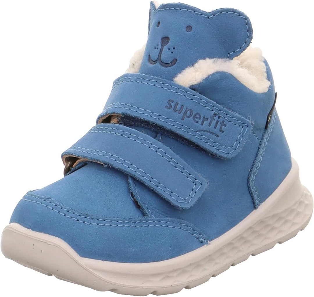 Superfit Jungen Breeze Lauflernschuh, Blau 8010