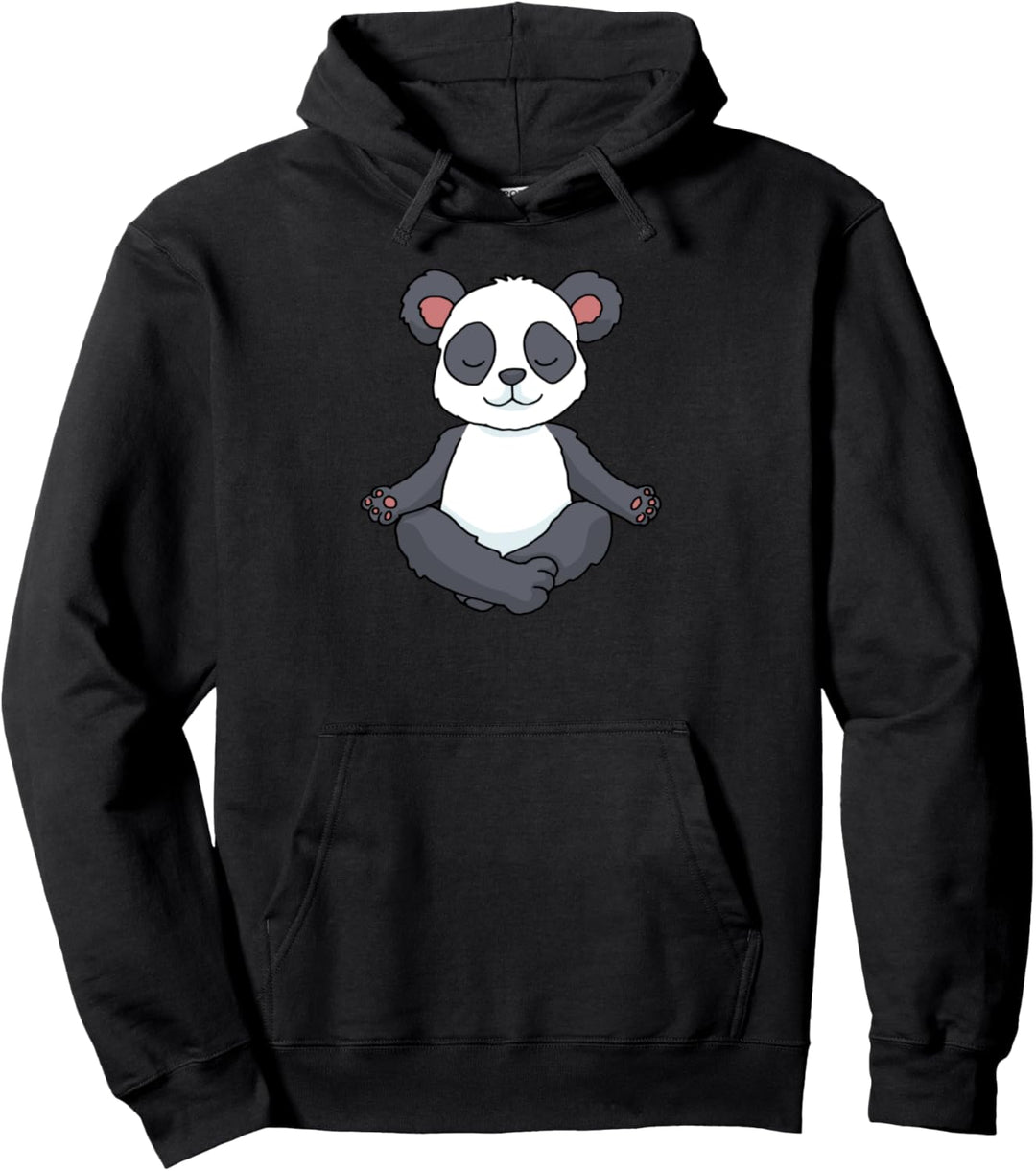 Panda Yoga Pullover Hoodie