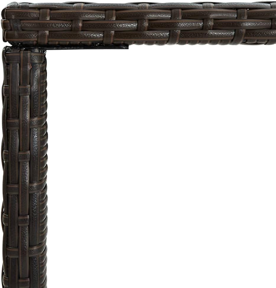 vidaXL Garten Bartisch Gartentisch Stehtisch Bistrotisch Partytisch Esstisch Terrassentisch Tresenti