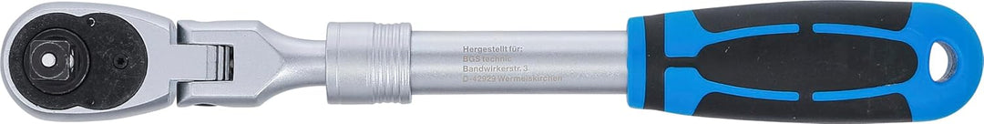 BGS 25127 | Umschaltknarre, ausziehbar, abwinkelbar | Abtrieb Aussenvierkant 12,5 mm (1/2") | 350-49
