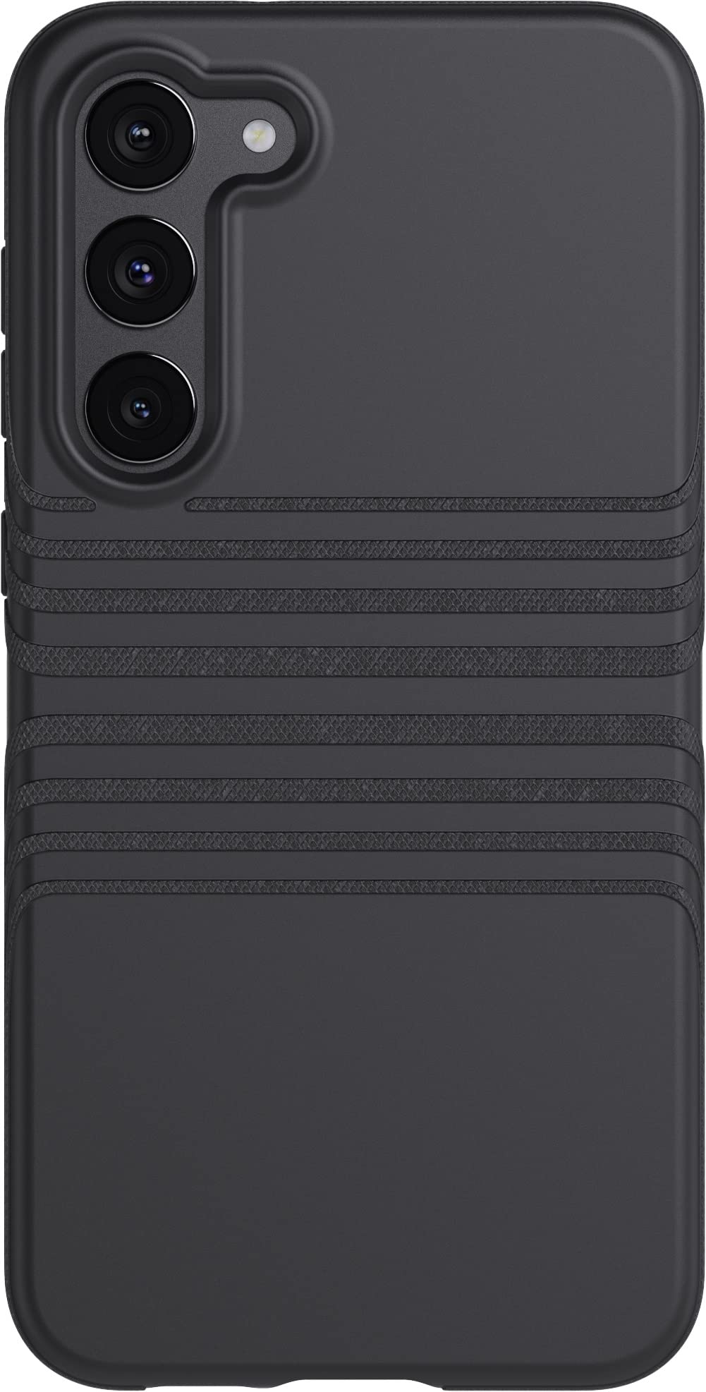 tech21 Evo Tactile Schutzhülle für Samsung Galaxy S23 Plus, 4,8 m Fallschutz, Schwarz Galaxy S23+ Sc