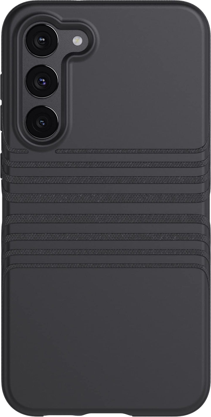 tech21 Evo Tactile Schutzhülle für Samsung Galaxy S23 Plus, 4,8 m Fallschutz, Schwarz Galaxy S23+ Sc