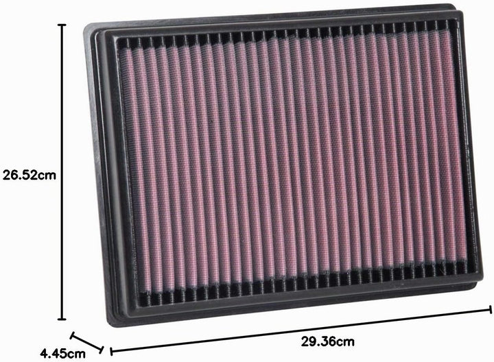 K&amp;N Luftfilter IV 1.0 &amp; 1.5 (inkl 2.0 Diesel 2018-(33-3131), Rot