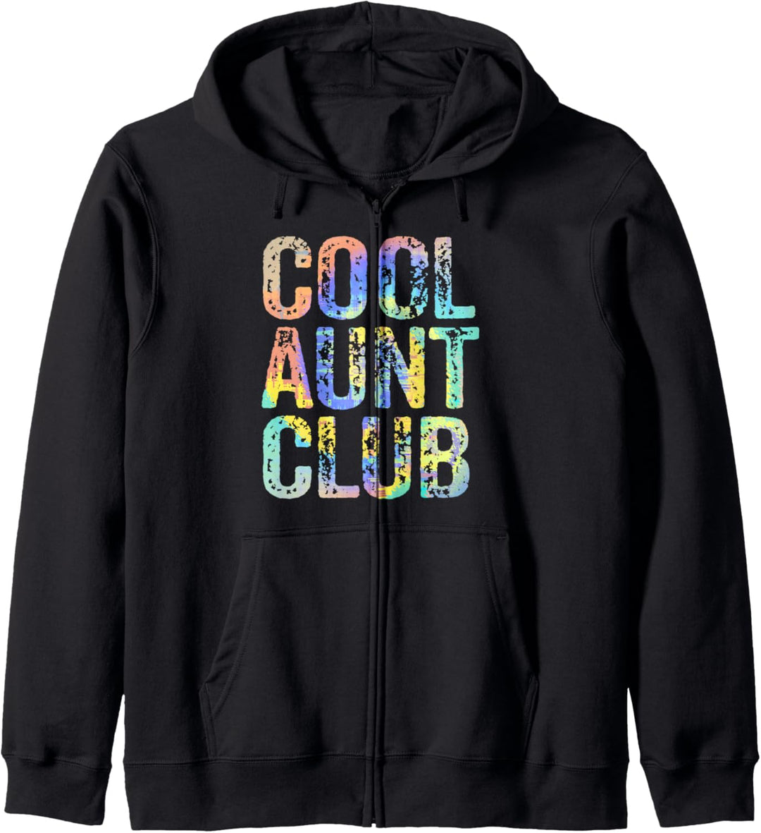 Cool Aunt Club Lustig Cool Aunt Club Tante Tie-Dye Kapuzenjacke
