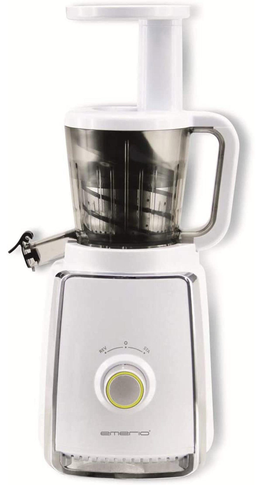 Emerio Slow Juicer,hohe Saftausbeute durch spezielle Methode