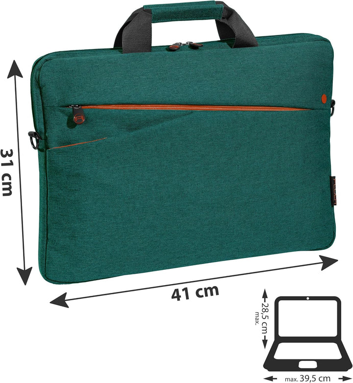 PEDEA Laptoptasche "Fashion" Notebook-Tasche bis 17,3 Zoll (43,9 cm) Umhängetasche mit Schultergurt