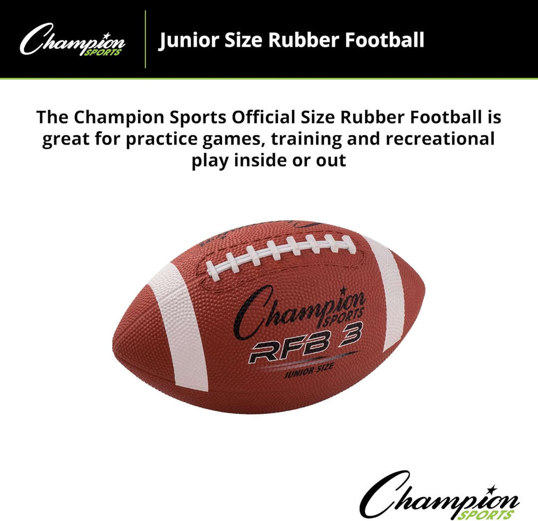 Champion Sports Gummi-Fussball, Verschiedene Grössen RFB3., RFB3.